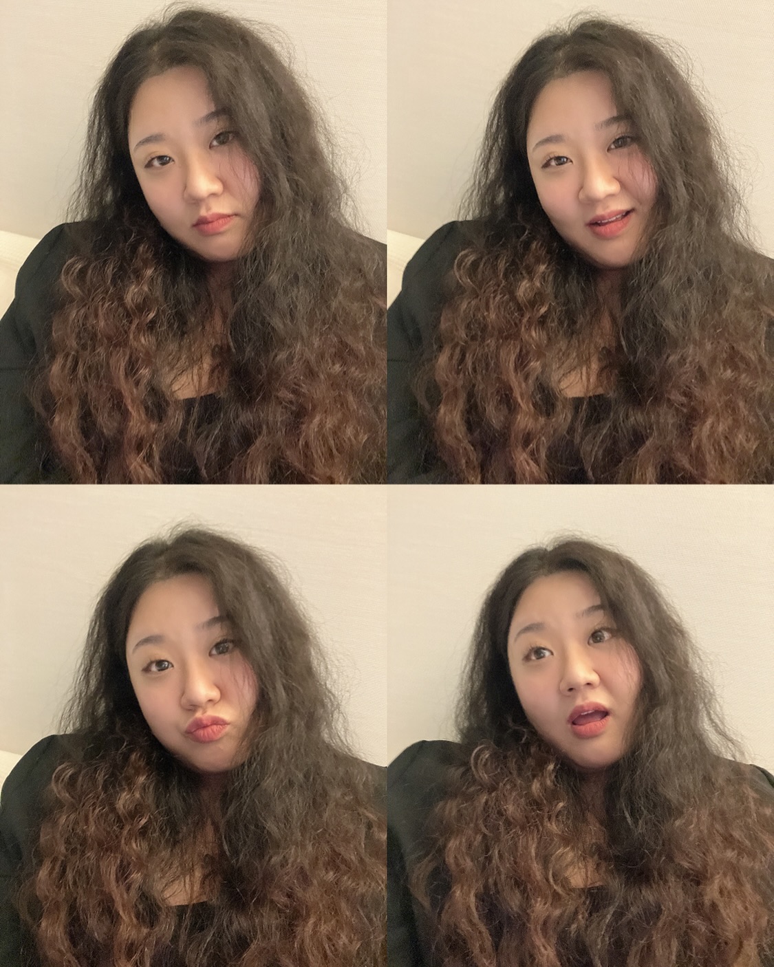 푸들이 되어~~날아가야지~🌸
빠글거리는 머리에 웃음이 나는 오늘
아무래도 좋은 날