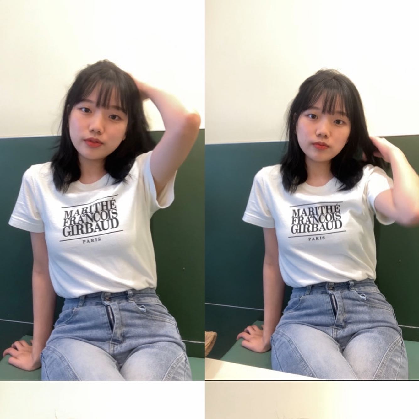 지퍼 열린거 아니에요…
