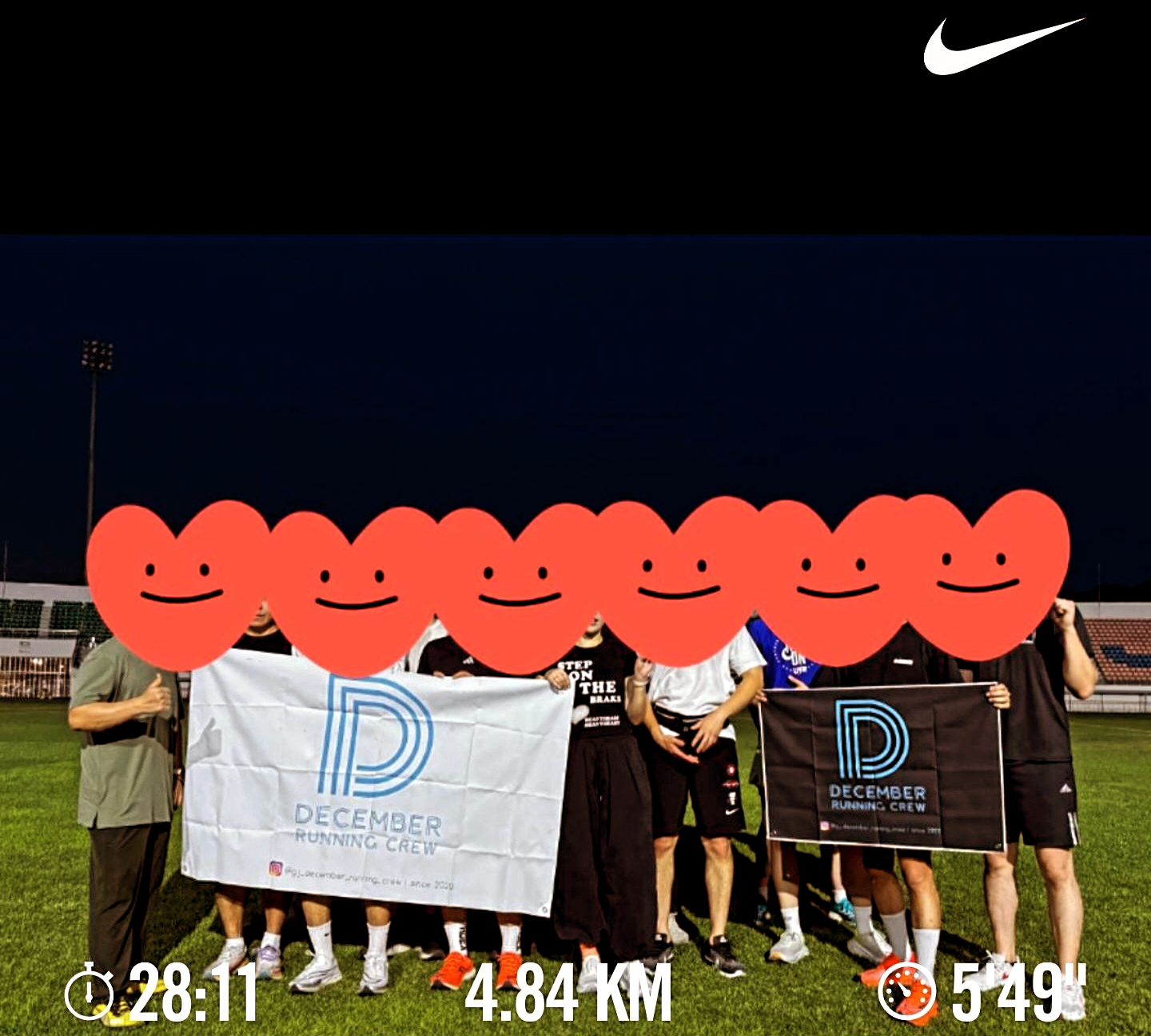 정기러닝~

많이들 모였구만유

2차로 양꼬치!!

이거 보는 당신!! 같이 뛰어요~
gj_december_running_crew 

아니 근데 나 왜 5키로 안됨??..160m 어디로 갖다버림?ㅠ

#경주 #러닝크루 #디셈버 #오런완 #누구나 #언제든지 #환영