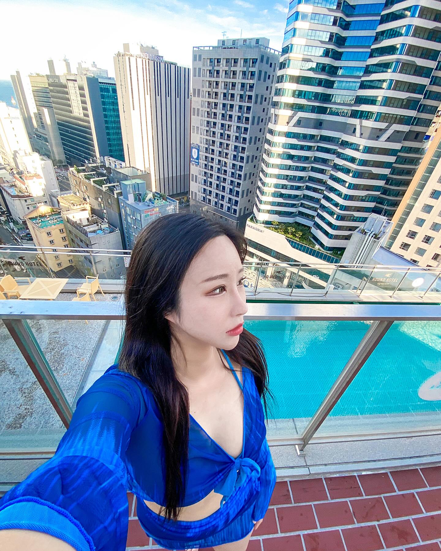 이번 여름은 살쪄서 꽁꽁 싸매기