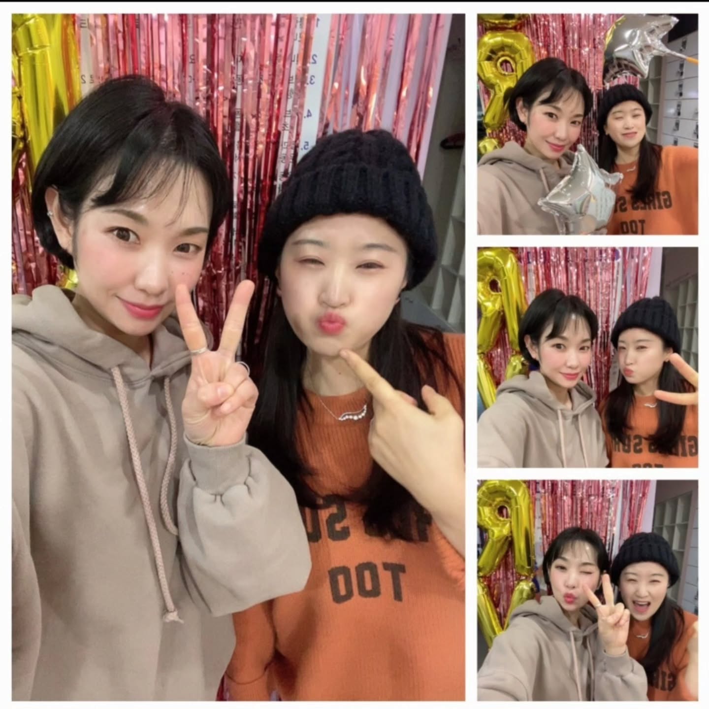소울메이트♡ 우리의 추억

너무 행복하게 살아가는 우리♡
오늘도 " 지금을 누리며 살자" 며 나눈 대화
너무 잘 맞아ㅎㅎ 

매일 지금처럼만 ^^