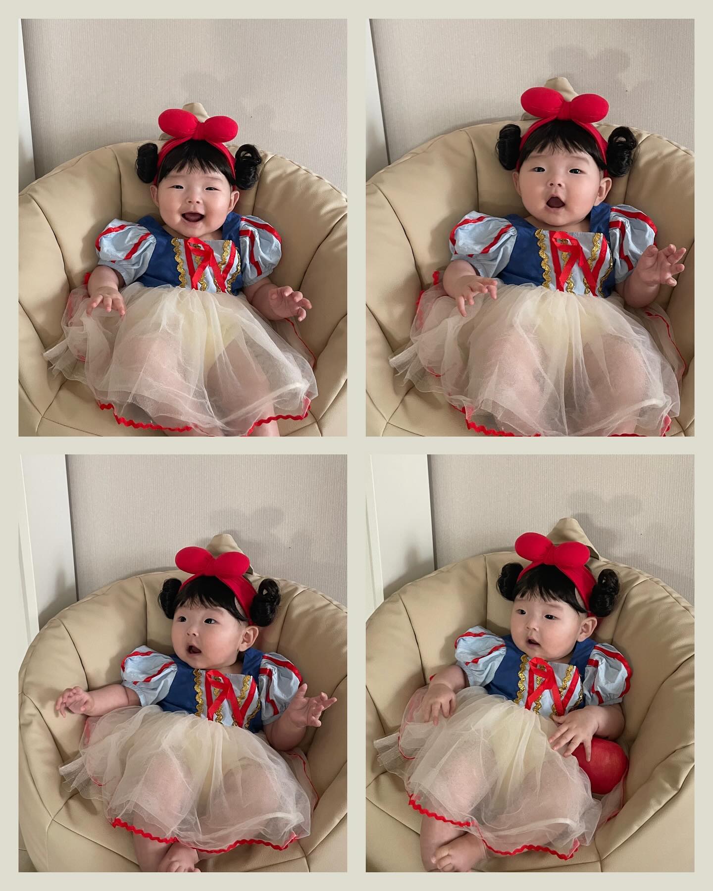 D+157ꯁ

백설공듀 서여니🍎🍎
까꿍해줬더니 방긋방긋 잘웃는 둘찌

#둘찌는사랑❤️