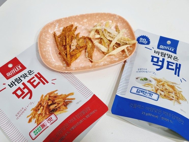 동결건조로 바삭한 것플렉스 바람맞은 먹태 맥주안주