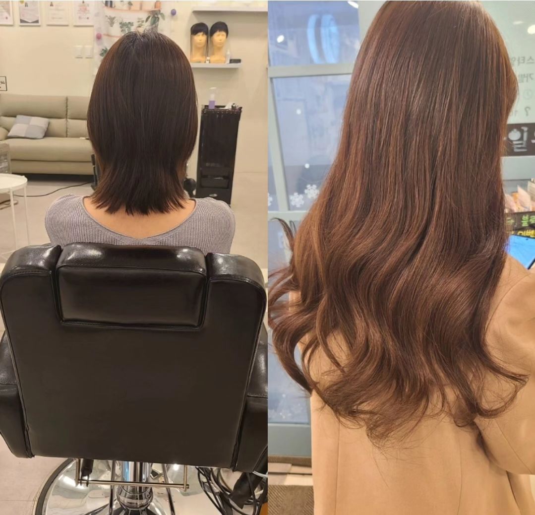 짧은단발에서 긴머리 여신으로 변신하셨어요 ❤️ 

이쁘게 관리하시고 리터치때 뵐께용 👌👌👌

#단발붙임머리전문 
#숏단발붙임머리잘하는곳 
#강서구붙임머리추천 
#마곡붙임머리 
#발산역붙임머리잘하는곳 
#긴머리연장 
#일산붙임머리잘하는곳 
#김포붙임머리