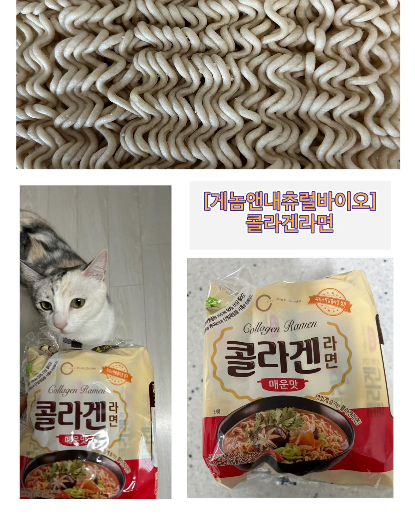 #협찬 #제품제공 #무상제공
 [게놈앤내츄럴바이오] 오뚜기 콜라겐라면
weggle_official igenomecollagen 

오뚜기에서 만든 콜라겐 라면은 쫄깃한 면발에 매콤한 라면이에요. 부담스럽지 않은 매운맛으로 너무 맵지 않아 맛있게 즐길 수 있어요. 

이 리뷰는 제품을 무상으로 제공받아 작성되었습니다.

#위글 #weggle #숏폼 #숏폼커머스
#게놈앤내츄럴푸드 #콜라겐라면
#라면 #콜라겐 #식감 #간편함
#매운맛 # #간편식 #집밥 #야식