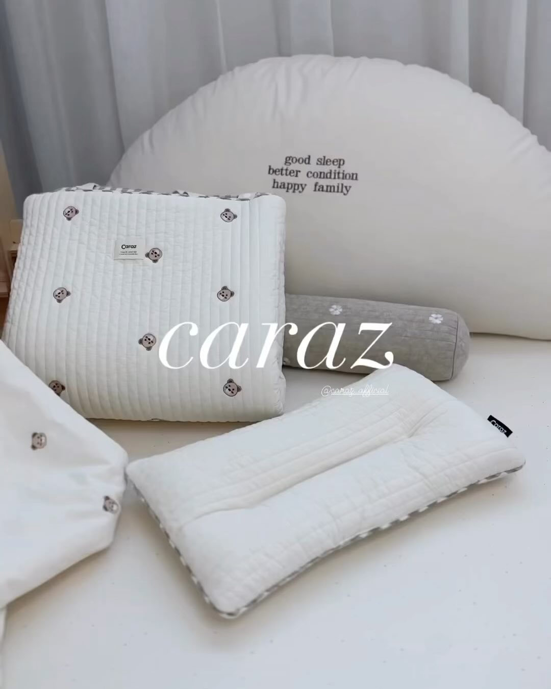 #제품제공 caraz_official 

어린이집 준비물이 뭐가 있을까 
첫 사회생활인 만큼 꼼꼼하게 챙겨주고 싶은..

낯선 환경에서 포근하게 잠들 수 있게 
낮잠이불도 신경 써서 보내야 할 거 같당 ～

카라즈 낮잠이불은 
순면제품에 양면이라 사계절 사용 가능하고 
촉감도 사르륵함에 부드러워 
기분좋게 잠들것만 같은 .. 𓋼დ

어린이집 가기전에 낯설지 않도록 
귀여운 곰돌이 낮잠이불로 수면교육 해줘야지 ;)

▫️낮잠이불 세트 구성 : 낮잠이불 / 낮잠패드 / 베개
▪️​디자인 : 곰돌이 
▫️​소재 : 면 ​100%
▪️충전재 : 폴리에스터 100%

#낮잠이불 #어린이집준비물 #아기이불 
#낮잠이불추천 #카라즈 #카라즈낮잠이불