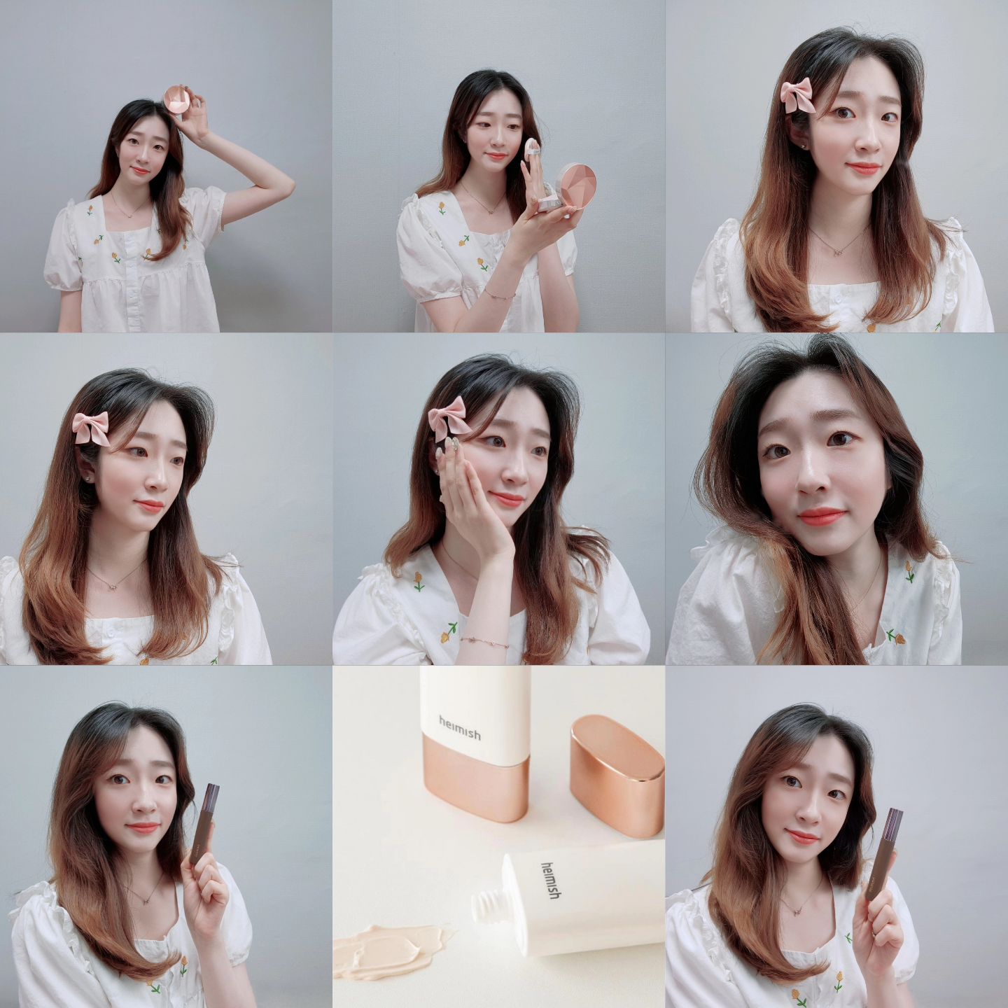 #광고 heimish_cosmetic

진주 빛 펄 베이스의 글로우 효과로 광채 피부 연출해주는 🩷아트리스 글로우 베이스🩷
촉촉한 수분 베이스로 자연스럽게 커버하고 빛나게 해주는 🩷아트리스 퍼펙트 쿠션🩷
번지거나 가루 날림 없이 미온수만으로 클렌징되는 🤎데일리즘 스머지 스탑 마스카라🤎

#헤이미쉬 #올리브영 #글로우베이스 #쿠션 #마스카라 #아트리스글로우베이스 #아트리스퍼펙트쿠션 #데일리즘스머지스탑마스카라