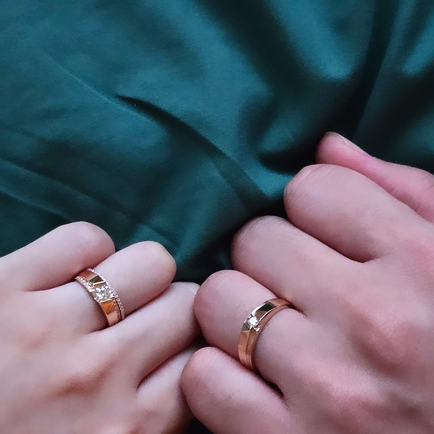 우리의 첫 다이아는 웨딩링 💍