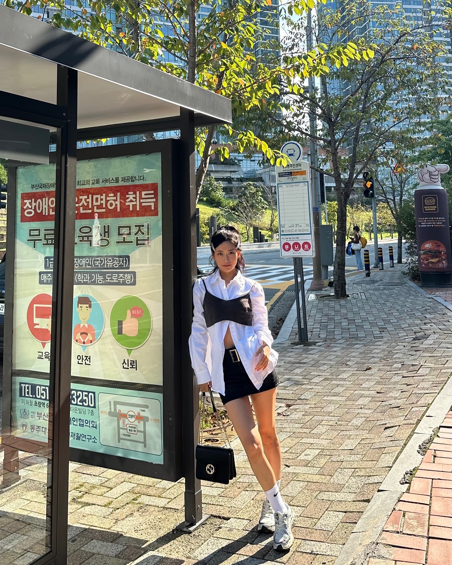막 입고 나갔는데 메이컵 잘된 날.⛅️