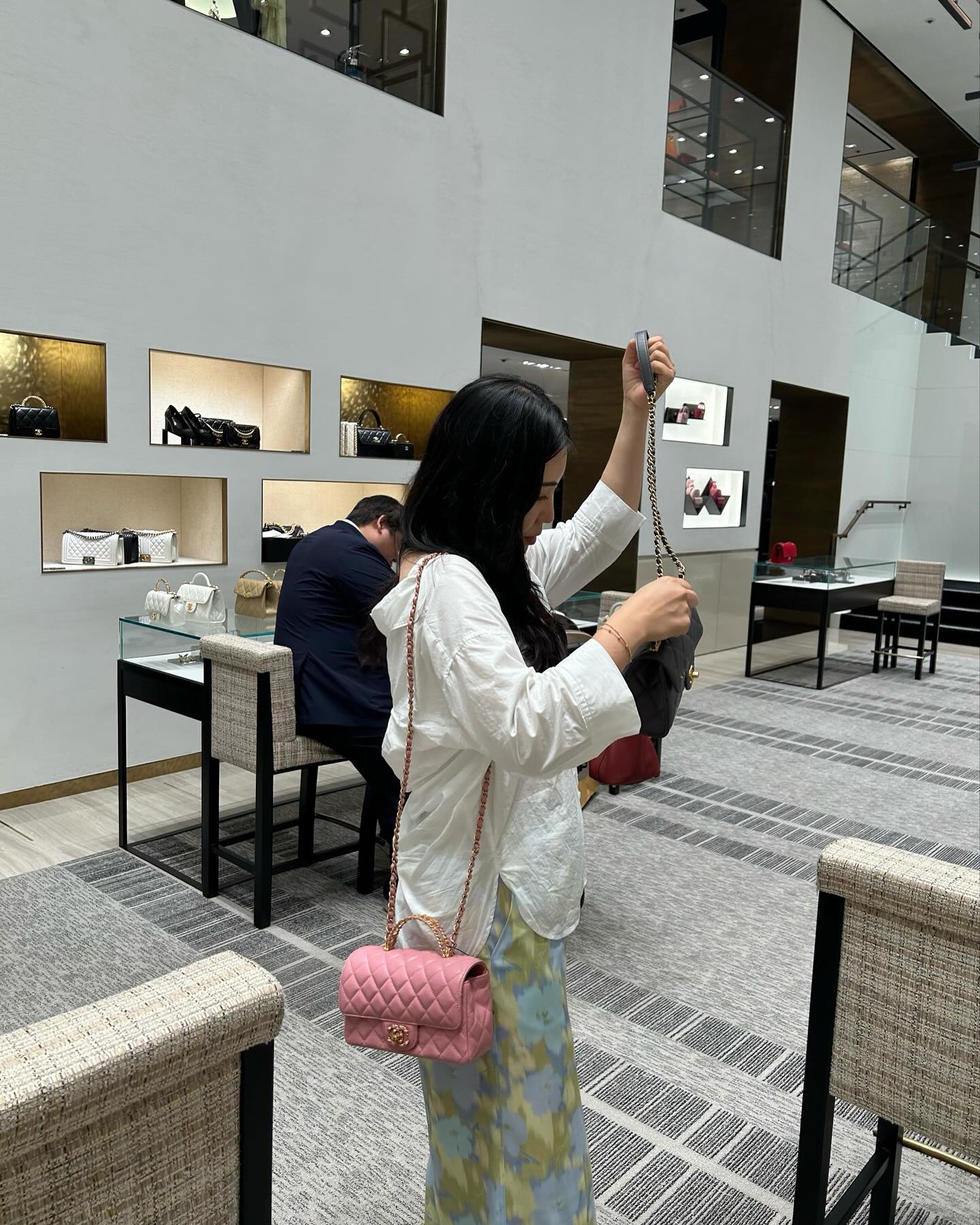 핑크좋아하네 나,,💞