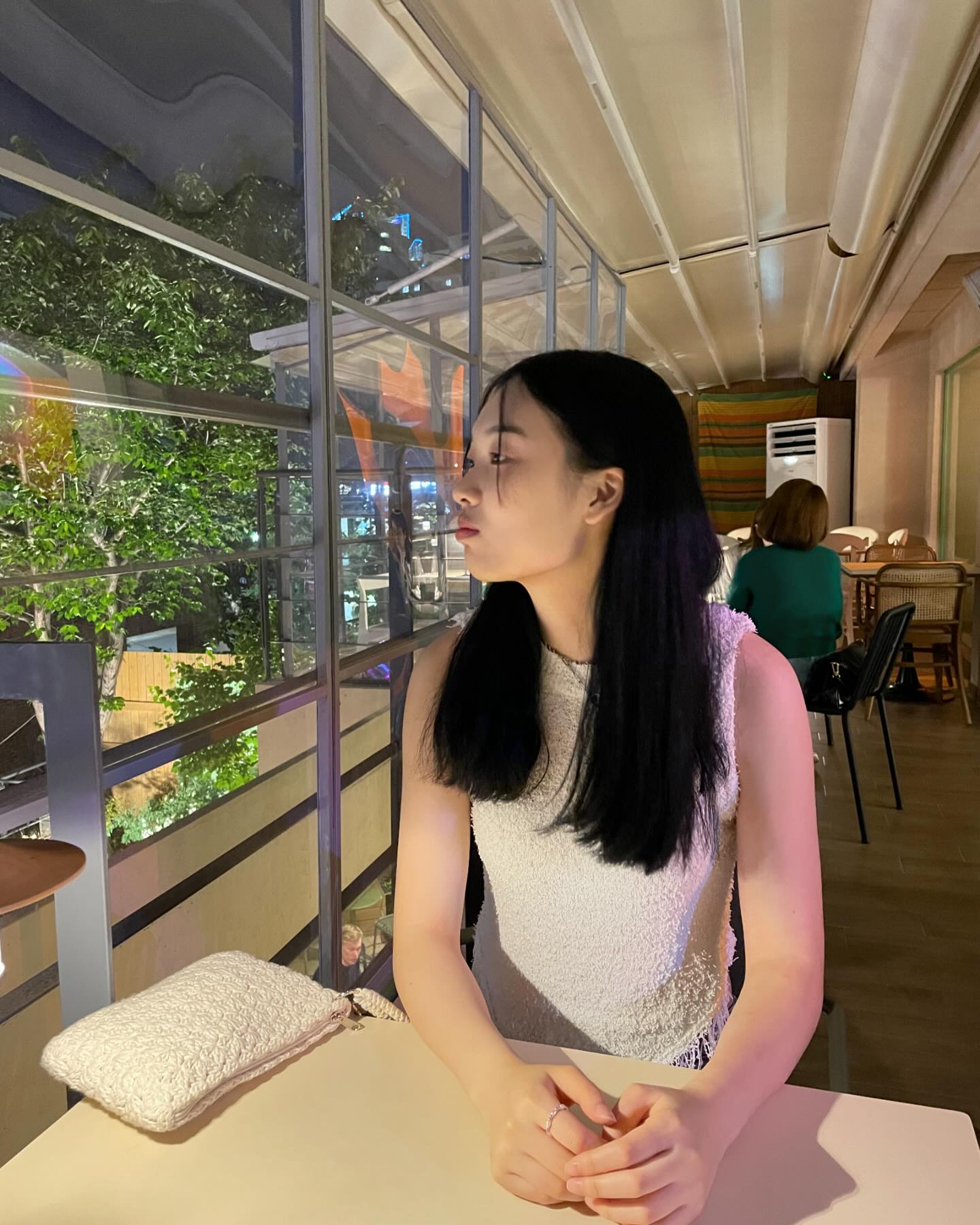 여름일까 🌱🤍