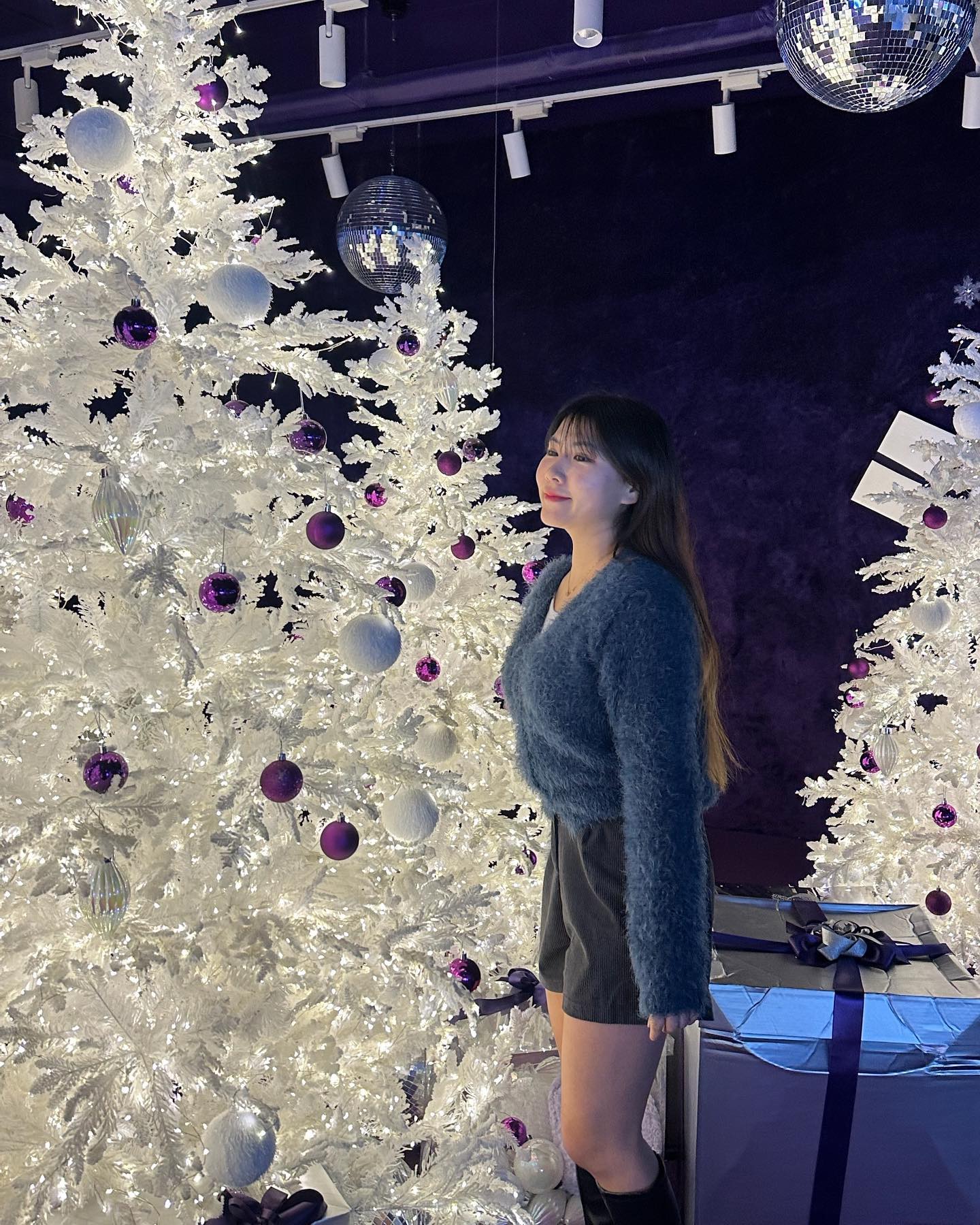 💜🎄🎄🎄🤍