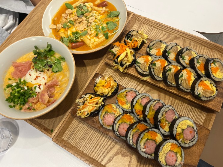 과천 분식 맛집 대왕김밥이 맛있는 삼청당