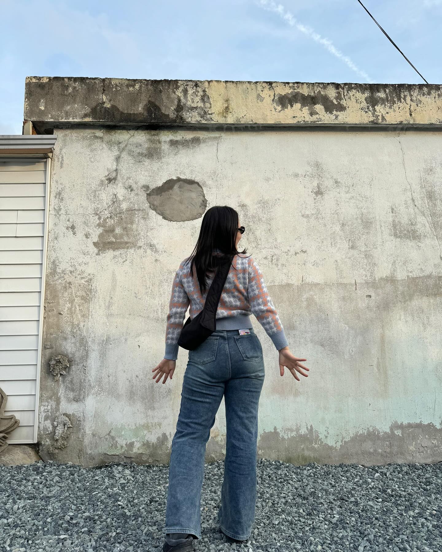 날씨가 조금씩 따뜻해지는 중 🩵
가방 와서 신남 💃🏻

#데일리룩