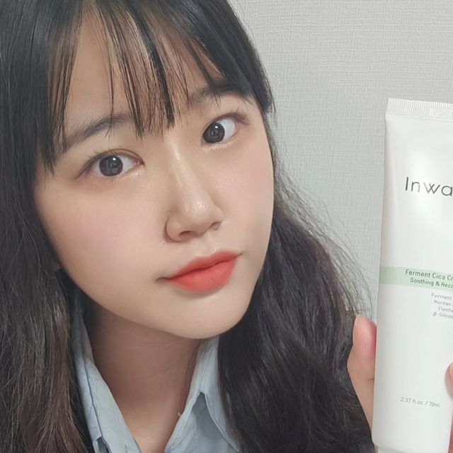 킹제히👑 on Instagram: "#협찬 [인워드 발효 시카 크림 진정 & 리커버리 70ml] 요즘 환절기라 피부가 난리가 나서 슬퍼하던 차에 좋은 기회로 ❤인워드 발효 시카 크림 진정 & 리커버리 크림❤을