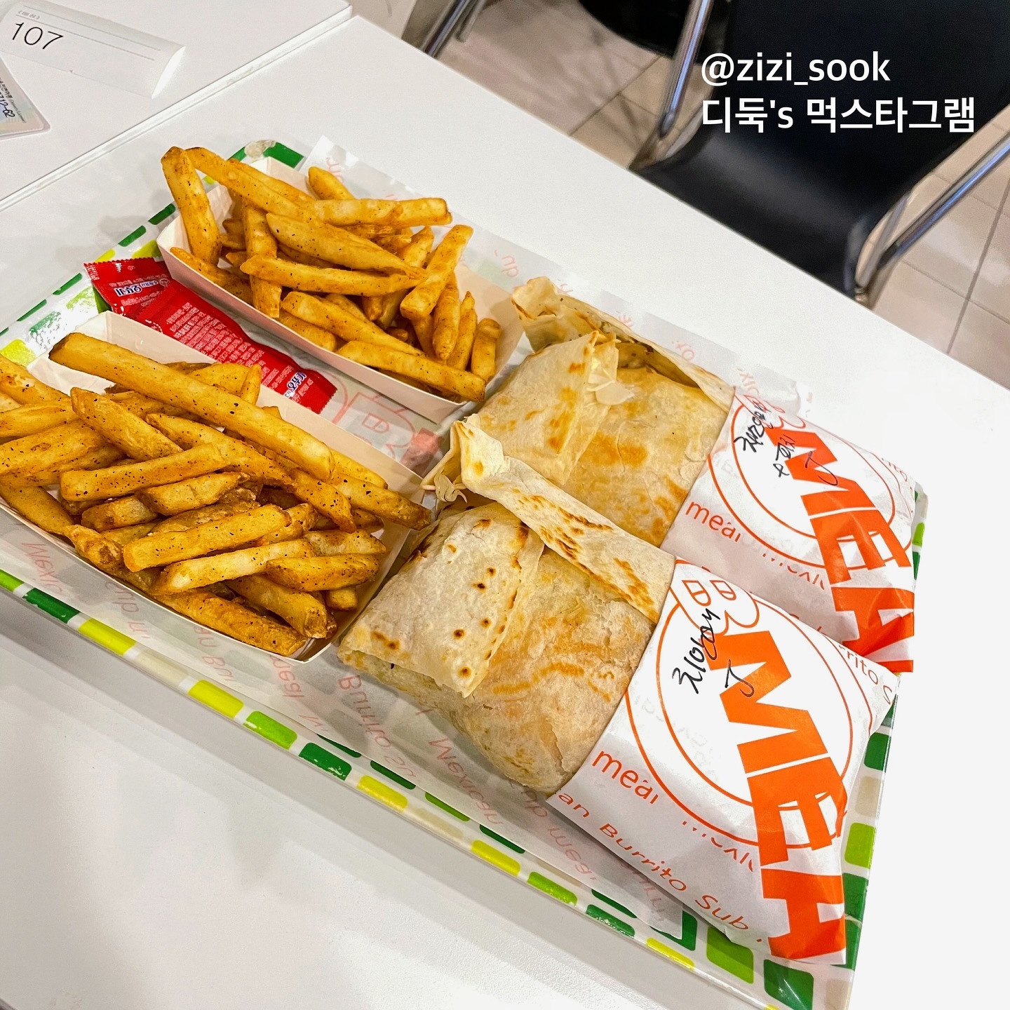 브리또가 먹고 싶어서 찾았던 맛집~ 성공🖤
점보 사이즈로 먹었더니 고기도 많고 양배추도 많고~ 엄청 배부르고 맛있게 먹었다ヲヲヲヲヲ( >д<)

#서브밀 #천안맛집 #디둑_천안