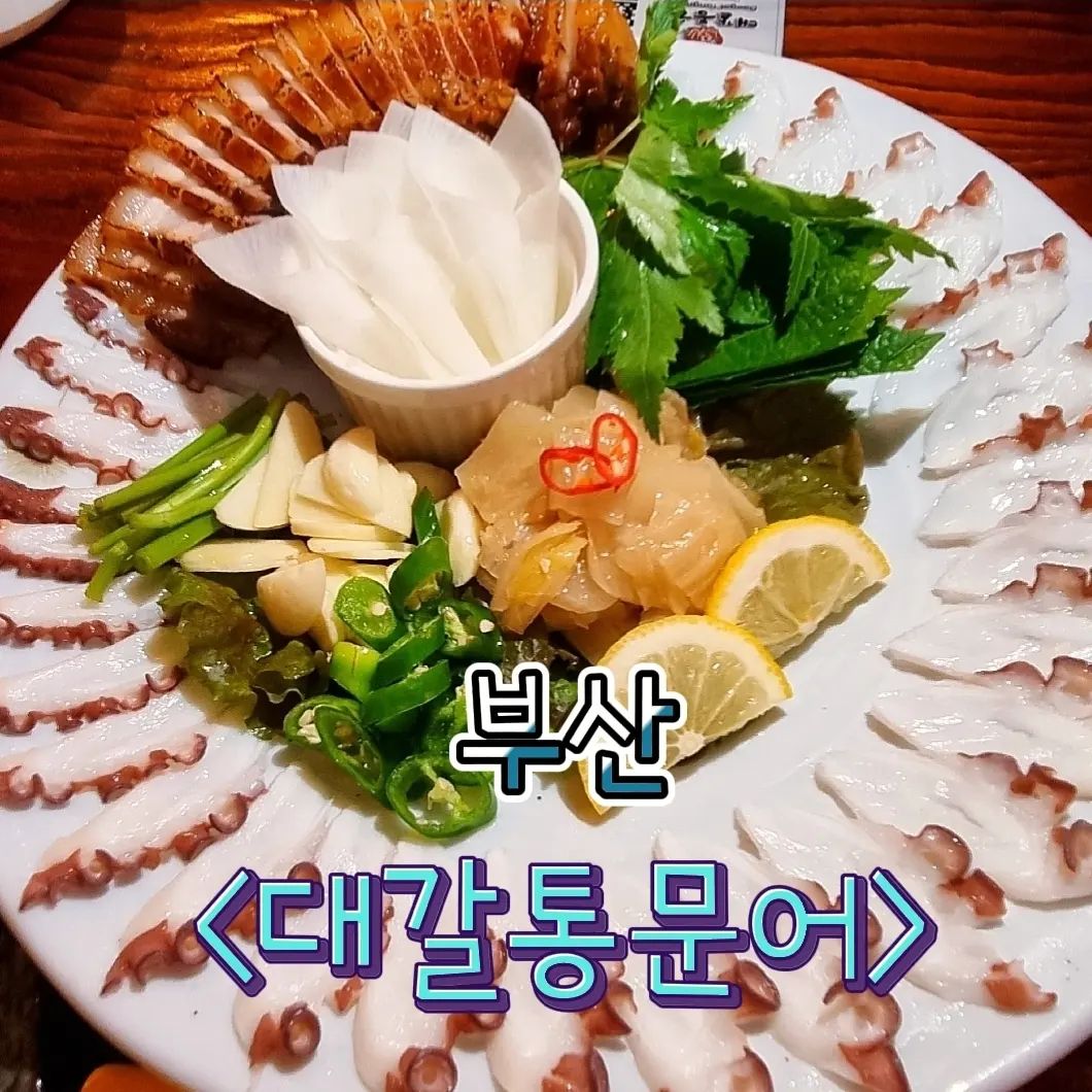 문어보쌈을 먹을 수 있는 곳 🏠#대갈통문어

🌈맛

전반적으로 맛있었어요.

예상했던 맛이였는데, 파전이 생각보다 바삭하고 맛있어서 놀랐어요.

문어는 잘 씹히고 꼬들꼬들해서 좋았고,
같이 나오는 고기랑 먹으니 바베큐향도 나면서 맛있었어요.

평소에 이렇게 안먹으니 특색있다, 느낌이었어요.

회를 진짜 좋아하긴 한데 다른 해산물 술안주로 땡길 때 먹으면 좋을 듯 합니다.

확  맛집!! 너무 최고야!! 느낌은 아니였지만, 안주가 무겁지 않으면서 분위기가 괜찮아서 시간 보내기 좋은 곳이라고 생각합니다.

🌈시설

테이블이 엄청 컸어요. 4인테이블이 10개 넘게 있었어요. 붙이기는 좀 힘들 것 같고
테이블에 최대 6인~7인(상석) 까지는 앉아질 듯 했습니다.

🌈먹은 음식 및 가격
A세트(42000원) 먹었습니다.
ㅡ문어삼합 + 해물라면 + 문어부침개

🌈기억에 남는 점
ㅡ테이블이 크다
ㅡ산토리하이볼이 대갈통하이볼보다 맛있다.

🏠부산 부산진구 중앙대로691번가길 24-4 1층 대갈통문어

🚶‍♀️ 서면역 7번출구에서 410m

#서면술집맛집 #서면술집 #서면문어 #서면해산물 #부산해산물 #서면맛집