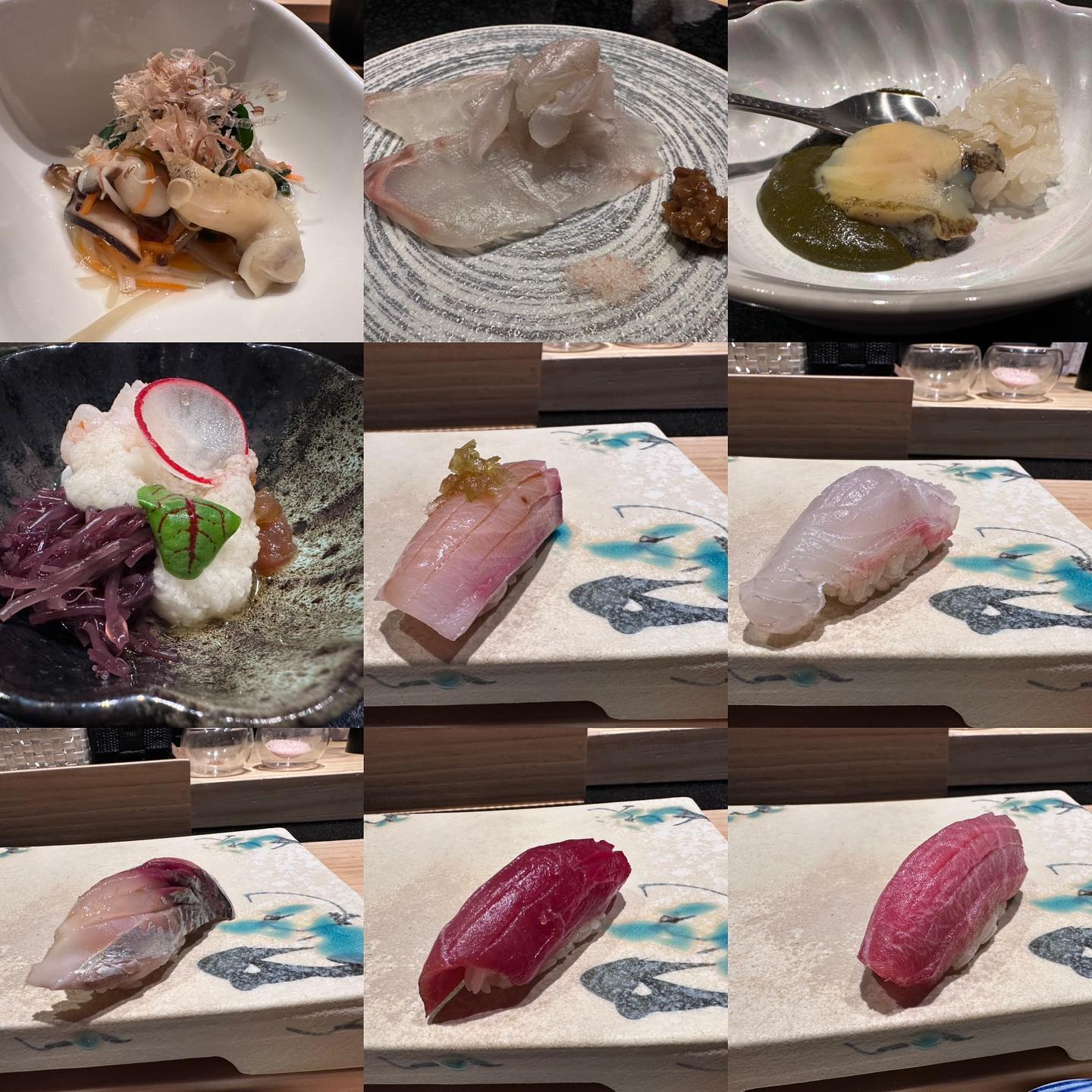 쉬는날 급하게 예약한 스시오마카세
양많은건 좋은데 샤리가 우리취향이 아니었고 그나마 스이모노가 제일 맛있었음. 마지막 누룽지아이스크림도 곤란한맛 😖
.
.
.
#스시오마카세#스시코호시#가격만큼만함