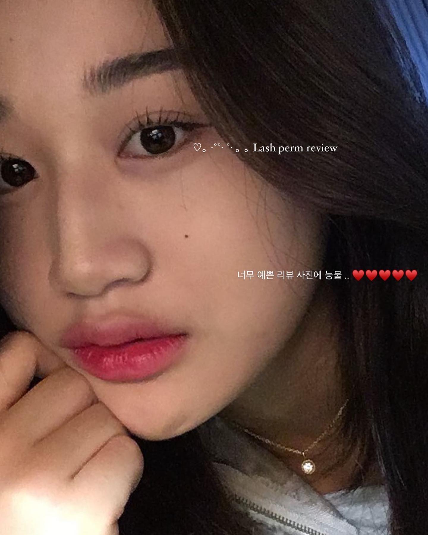 ⠀
⠀
📸 𝗘𝗬𝗘 𝗟𝗔𝗦𝗛 𝗣𝗘𝗥𝗠 𝗿𝗲𝘃𝗶𝗲𝘄
⠀
⠀
뷰러 , 집게 사용 없이도
가닥가닥 뭉쳐있는 #속눈썹 연출 가능 ˚✧₊⁎❝᷀ົཽ≀ˍ̮ ❝᷀ົཽ⁎⁺˳✧༚ ✨
⠀
⠀
메이크업이 빨라지는 시술 #속눈썹펌 👩🏻‍🎨 • • 💚
⠀
⠀
⠀