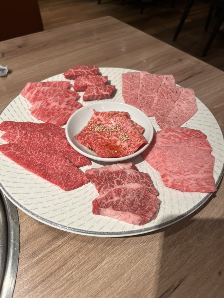 [일본] 야끼니꾸 맛집 니쿠이치 |특선 7종류, 미역국, 김치 (+예약하는 법)