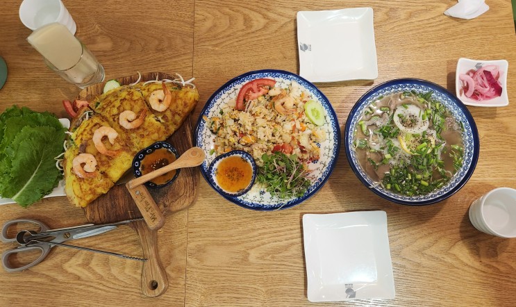 [의정부] 23.07.15 의정부역 쌀국수, 반쎄오맛집 나 지금 베트남왔나? 잠깐 헷갈렸던 '미스터포보 의정부역점'