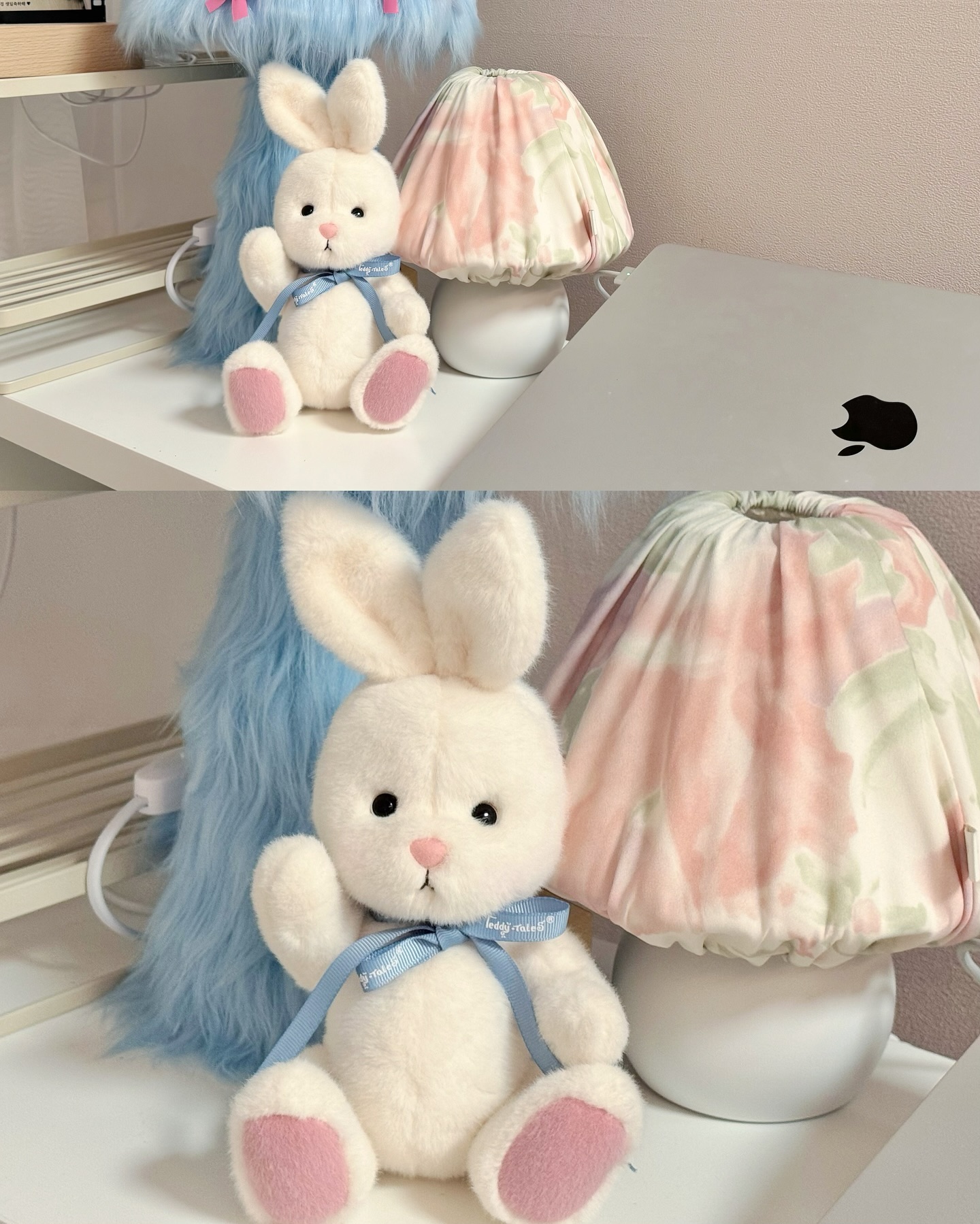 너무 사랑스러운 선물 ʕ"̮ॽु✚⃞ 
teddytales_korea 🐰🤍 

#광고 #무신사#테디테일즈#관절인형#인형스타그램#인형선물