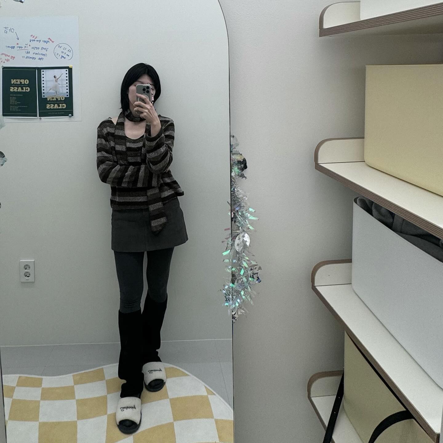 발레복 대신 발레코어룩 🤎🩶⸒⸒⸜( ˶’ᵕ‘˶)⸝🎀