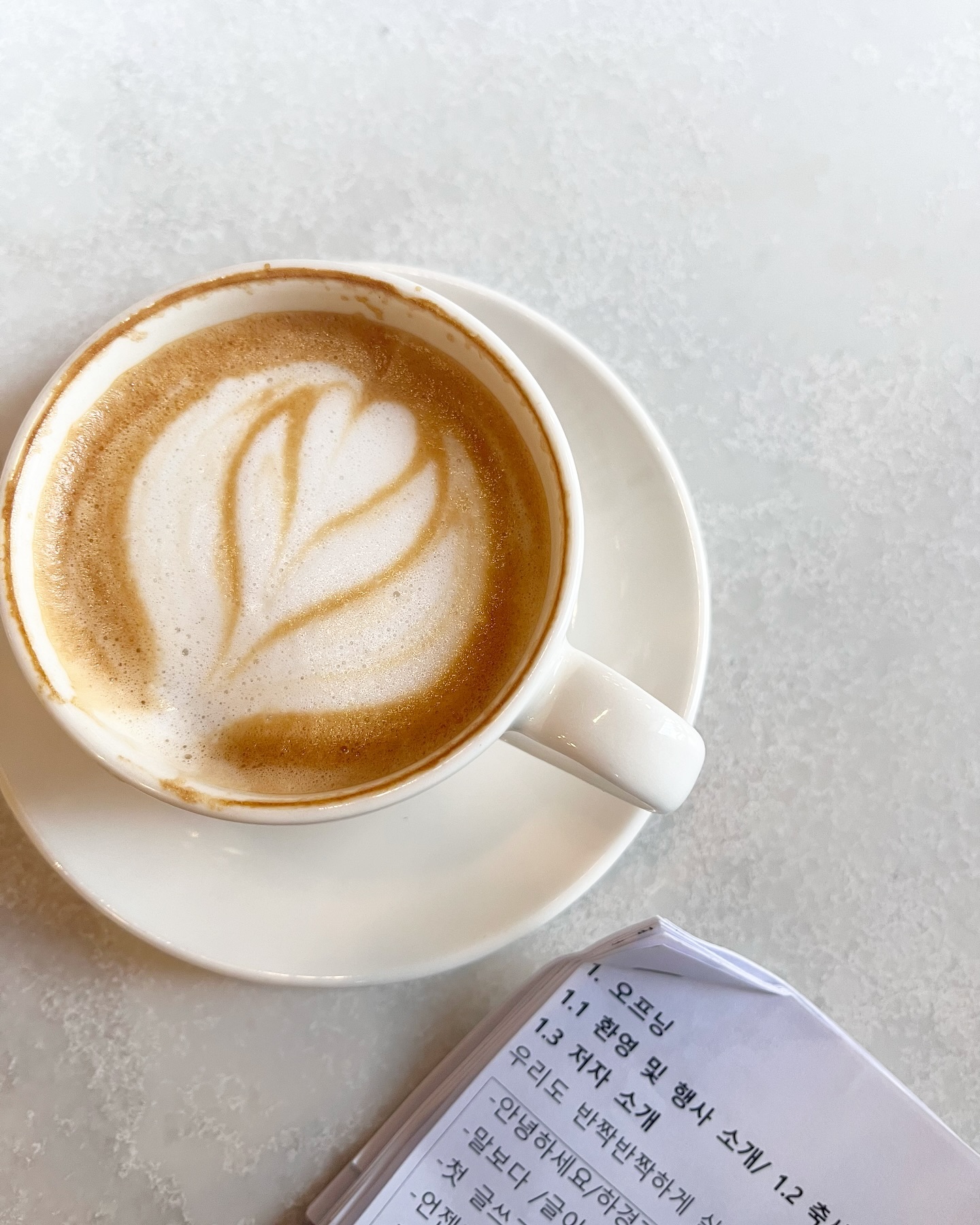 일요일 오후☕
커피 그리고 북토크 준비.
말보다 글이 편한 사람이라
대본을 만들어보았어요.

북토크에 와주실 서른 분의 소중한 시간을 
아깝지 않게 해드려야 한다는 생각에
어께가 무거워집니다 :)

<오늘도 반짝반짝 라이프>는 온라인 서점 뿐만 아니라
교보문고 대구점, 영풍문고 종로,코엑스몰,여의도 점
서점 매대에서도 만나실 수 있어요!💕💕

하스타의 이야기 구경하러 와주실꺼죠~?^^
책 구경가기>>프로필링크

*북토크 장소인 책방 ‘정글북’에서도 
<오늘도 반짝반짝 라이프>를 만나실 수 있습니다! 

#오늘도반짝반짝라이프 #북토크 #에세이 #에세이추천  #에세이작가 #교보문고 #영풍문고 #미니멀라이프 #육아일상 #육아책추천 #육아추천도서 #주부일상 #자기계발서추천 #30대책추천 #40대책추천 #여성에세이 #영풍문고종로점 #서울책방 #서울독서모임 #대구독서모임 #타슈켄트일상