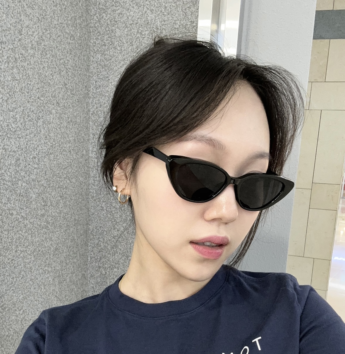 [SeeChic] 베이직 시크 캣아이 자외선 차단 선글라스 S11