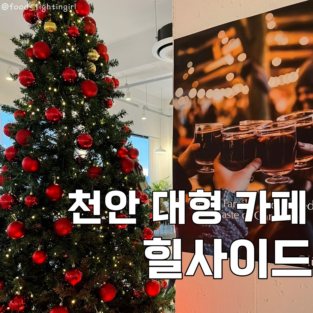 🌍 힐사이드
충남 천안시 서북구 안터길 75-37 힐사이드 카페

✅ 천안 대형 카페 🌿
넓은 공간에서 여유롭게 즐기는 커피 한잔의 여유 ~ 해질녘에 가니 통창으로 보이는 해가 지는 모습까지 🌆✨✳

✅ #그릭요거트 맛집🍨
지금까지 먹어본 그릭요거트 중에 최고였어요. 오트밀, 딸기, 바나나, 블루베리, 사과를 얹어 꿀🍯 한스푼 휘리릭! 

✅ 커피, 티, 에이드 메뉴도 훌륭한데, 이 외에도 잠봉뵈르, 샌드위치, 베이글 등 다양한 디저트가 있어요. 제가 방문했을 때는 이미 소진되었다는 점... ㅠ 다음에 꼭 먹어보고 싶네요.

✅ 소원트리🎄는 2월까지 ! 트리 앞에서 사진 찍으면 인생샷 무한 생성 가능 + 카페 앞 자작나무에도 포토스팟 있어요 !

✅ 카페 앞 무료 주차가능

cafe_hillside
가게 인스타에 더 많은 예쁜 사진들과, 스토리가 담겨있으니 방문해보세요 ~

#천안 #천안카페 #천안대형카페 #힐사이드