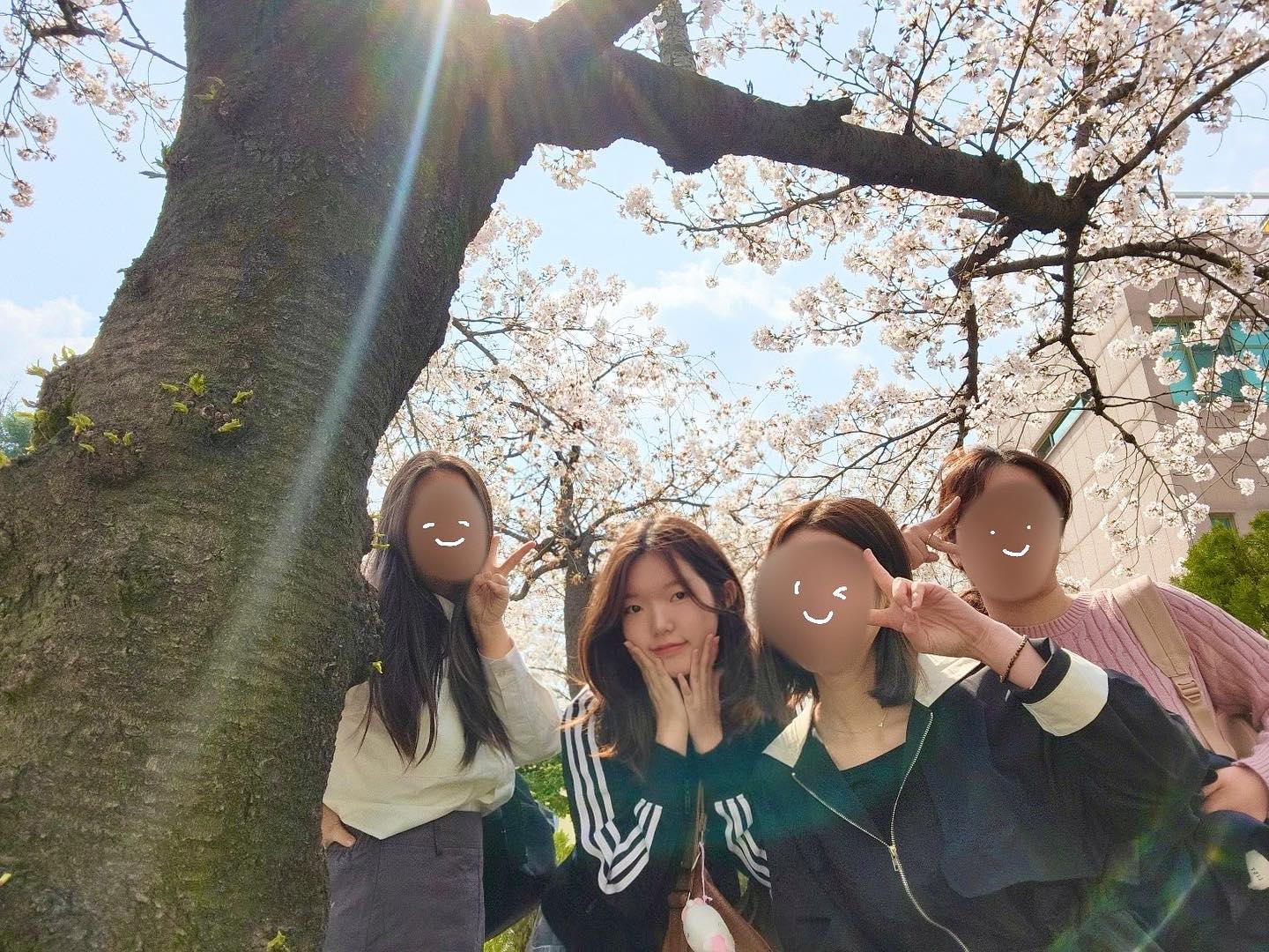 언니들이랑😆🌸