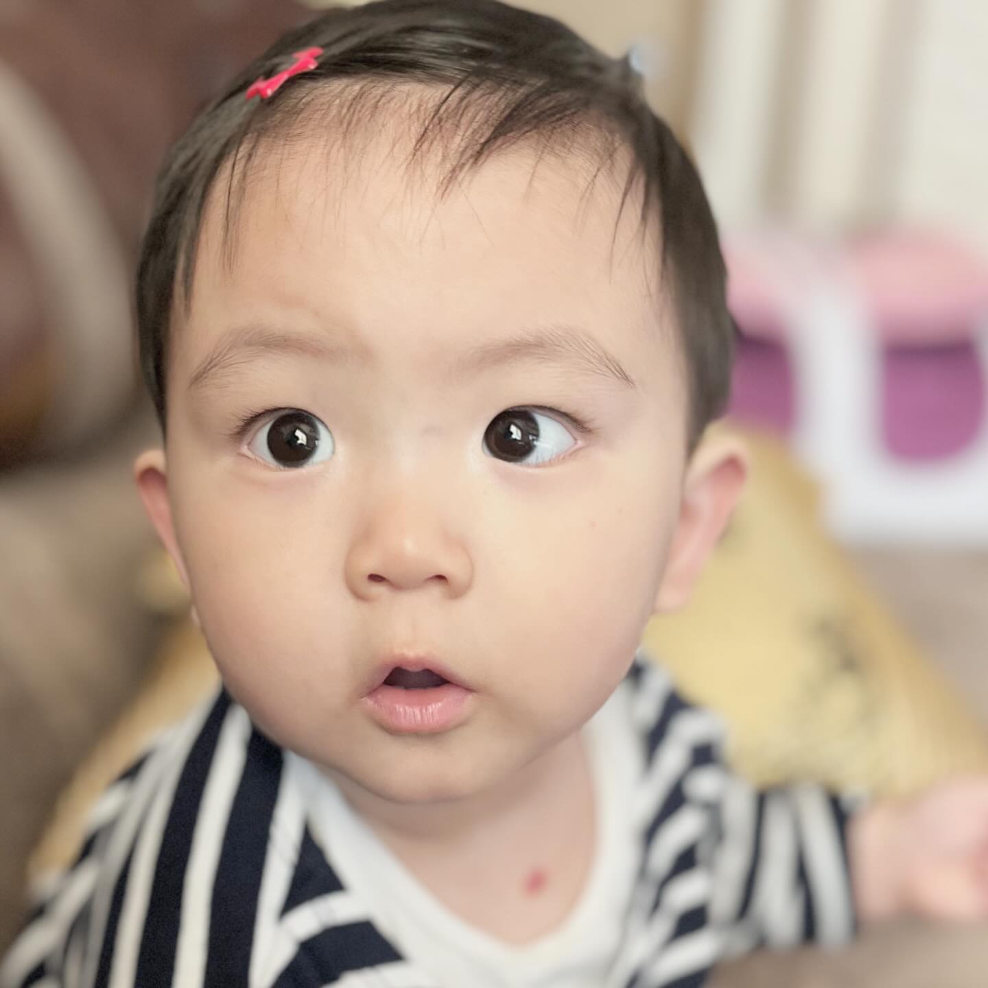 +457
 #15개월아기 

할무니집에 일주일 놀러왔어요- 
오자마자부터 아프기 시작한 도혀니는 
5일째 밤마다 열이 나고 있어서 엄마도 죽을맛 ,,,
장염, 코감기+ 결막염까지 면역력이 바닥났나봐요 

낮에는 신나게 잘 놀고 
밤만 되면 열이 나면서 새벽에 꼭 깨는데 
오늘은 좀 푹 잤으면 😭😭

#장꾸일상 #아기일상 #아기 #육아일상 #육아소통 
#아들육아 #아기스타그램