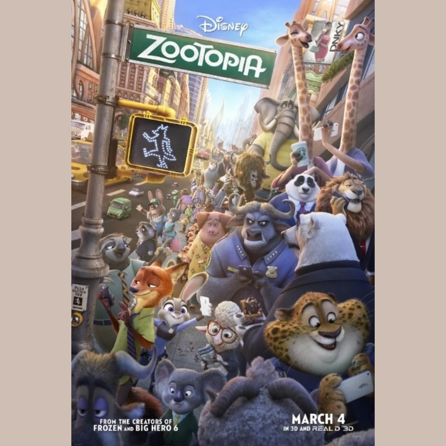 #179 #240206
🎥 주토피아 (Zootopia, 2016)

🖤🖤🖤🖤

미루고 미루던 주토피아를 드디어 봤다. 

마냥 귀엽기만 할 줄 알았는데,
편견과 차별에 대한 이야기를 하는 우화였다.