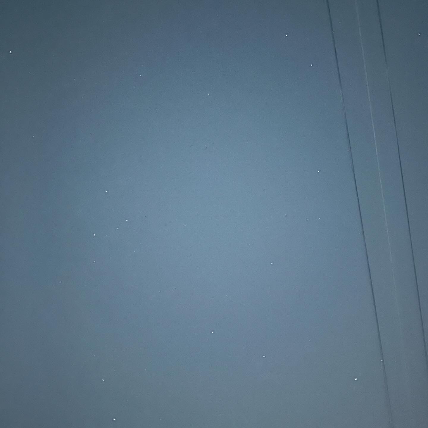 오랜만에 별