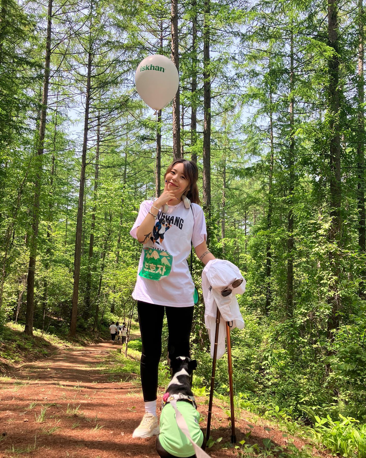 🌿
댕댕트레킹 3K 완주 성공🐶
매년 치치 덕분에 조금씩 성장중 🏃‍♀️