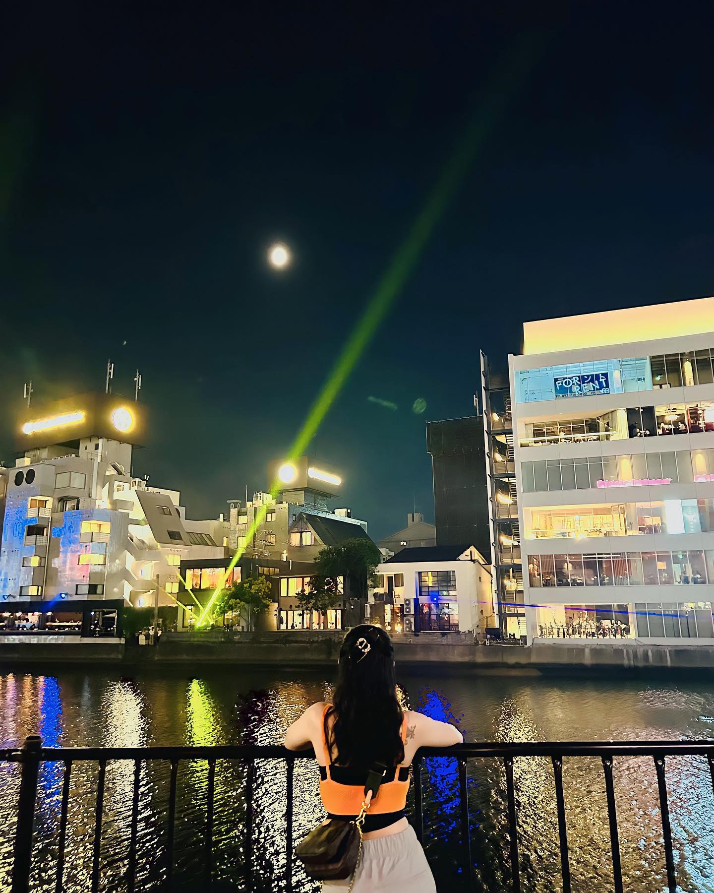 나카스 밤거리 분위기 미쳤어〰️‼️😆