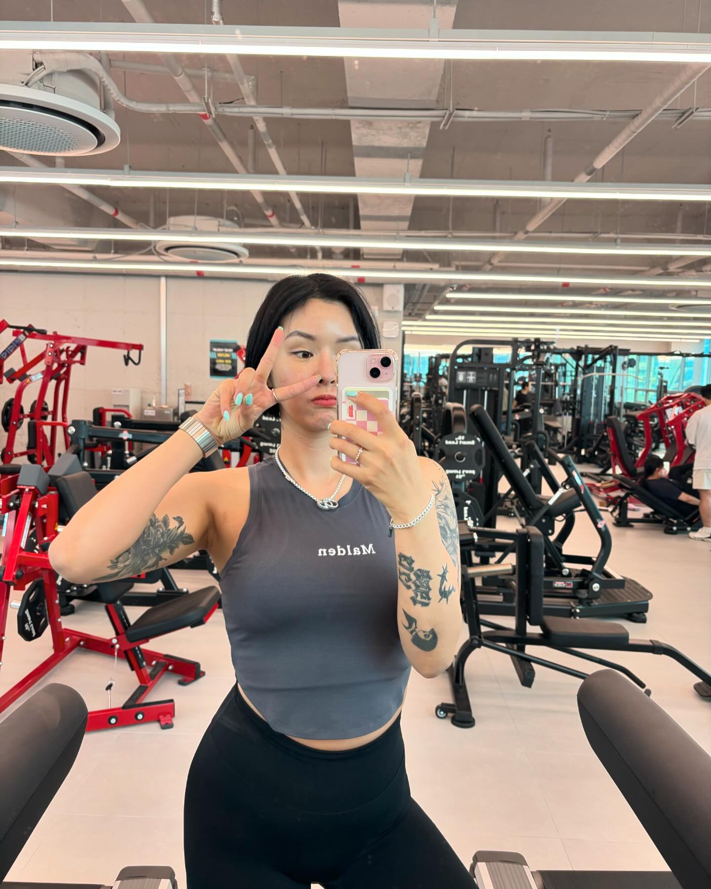 뽜이팅❤️‍🔥 
4월 기분좋게 스타트-!!
#오운완