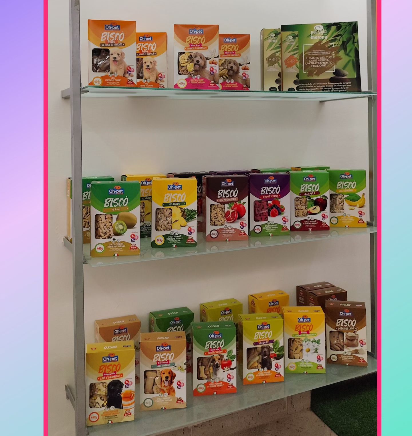 Vari gusti di biscotti adatti per i vostri amici a 4 zampe sia Puppy che Adult 🍪🐾🐶😍😉🔝👉💯

Veniteci a trovare nella nostra toelettatura Beauty dog in 
📍Via sottotenente palma n.46 Palma di Montechiaro AG 

Vi aspettiamo!!