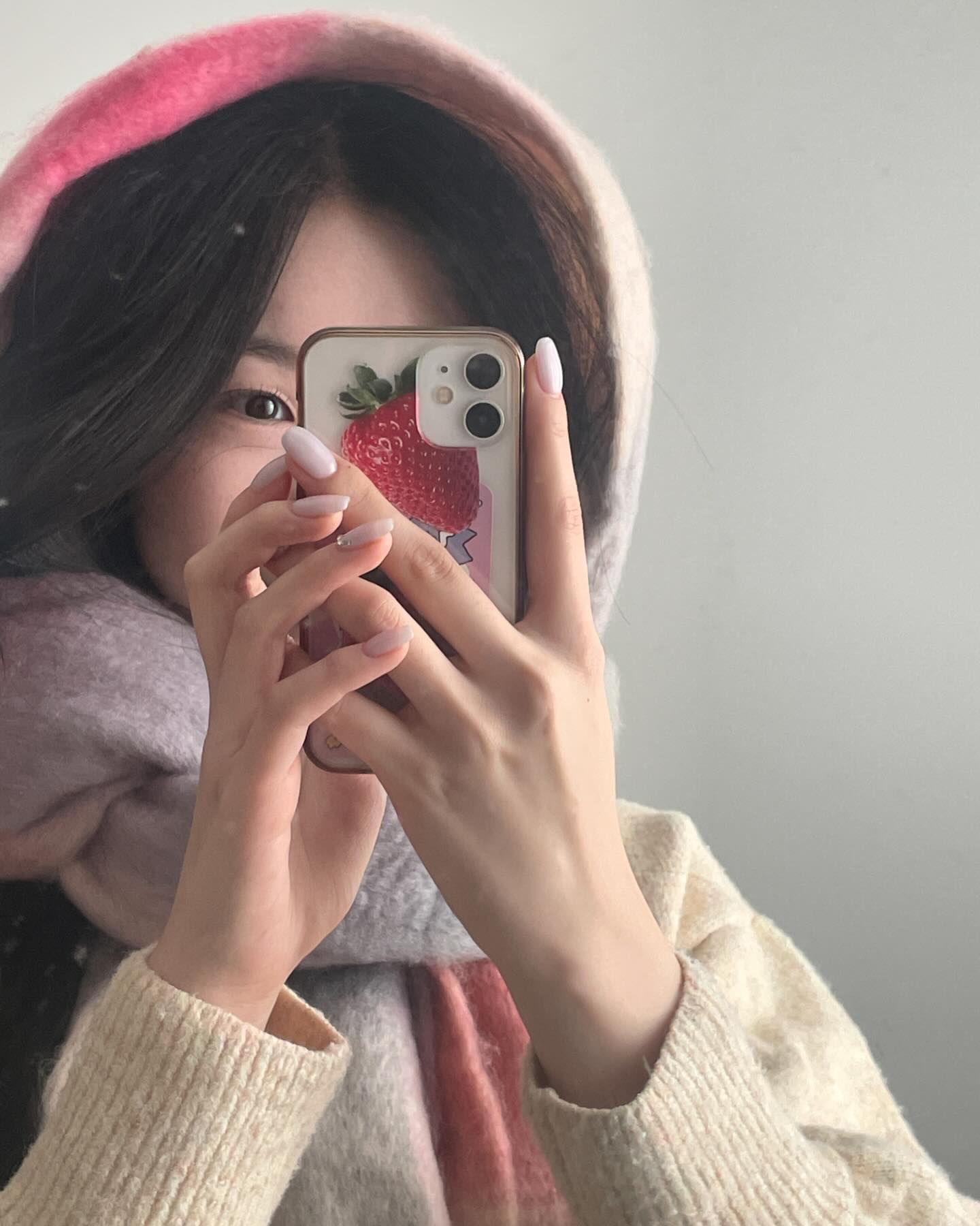목도리 기여붐🥰