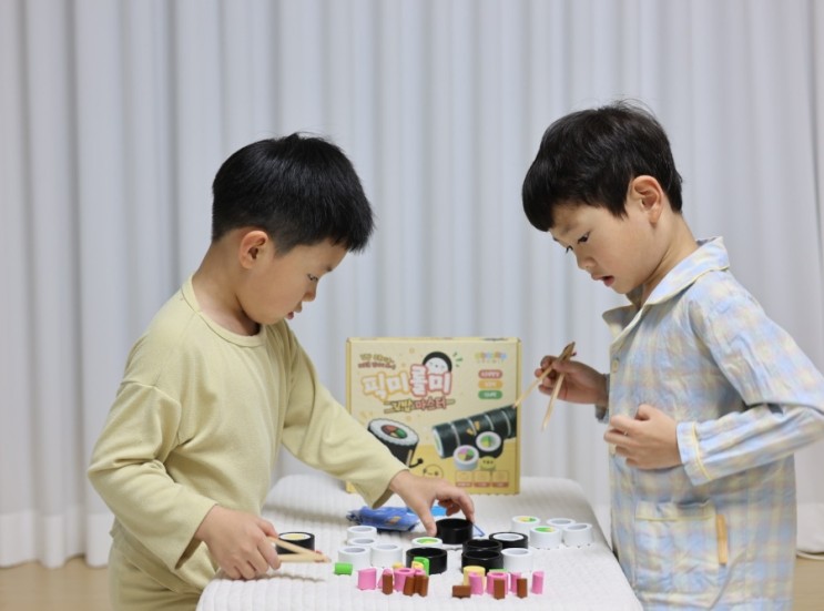 7세 유아 보드게임 픽미롤미 김밥마스터