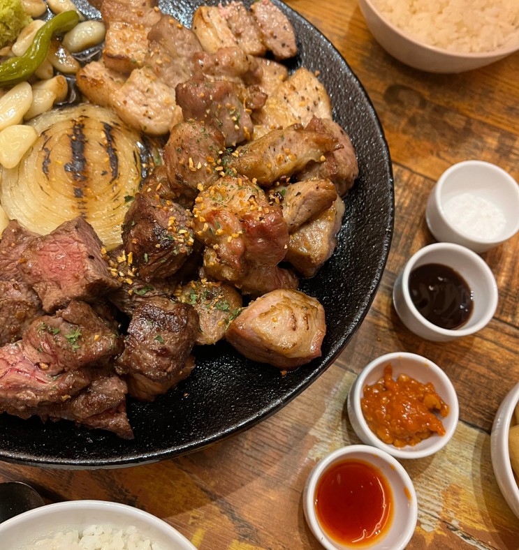 양산 물금역맛집 고씨식당 구워 나오는 고깃집이라 편하지~
