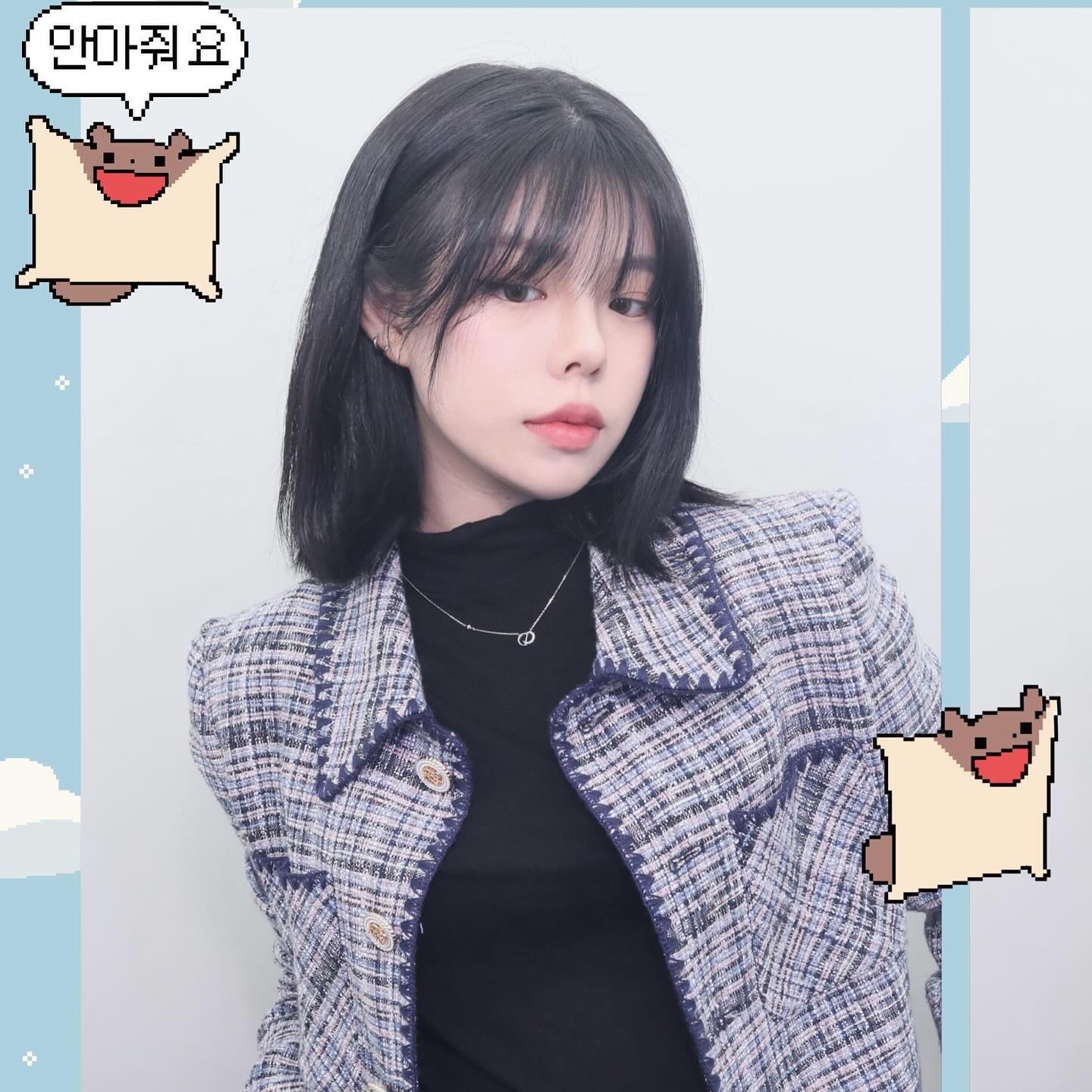 옷으로 봄인거 티 내고 다니기