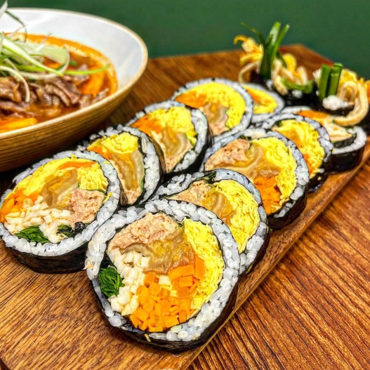 영종도 분식맛집 키토김밥 삼청당 하늘도시점