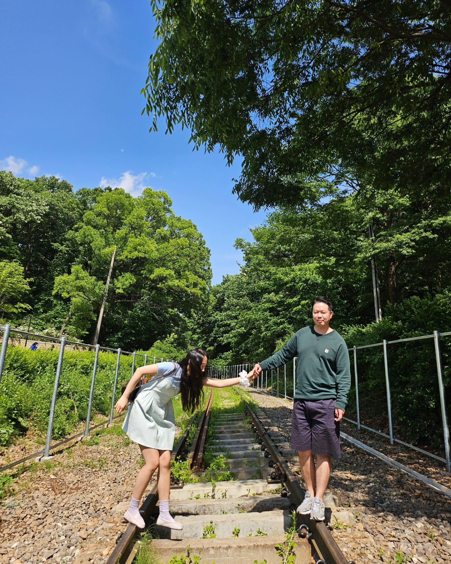 🚂🛤
난 중심잡기실패😜