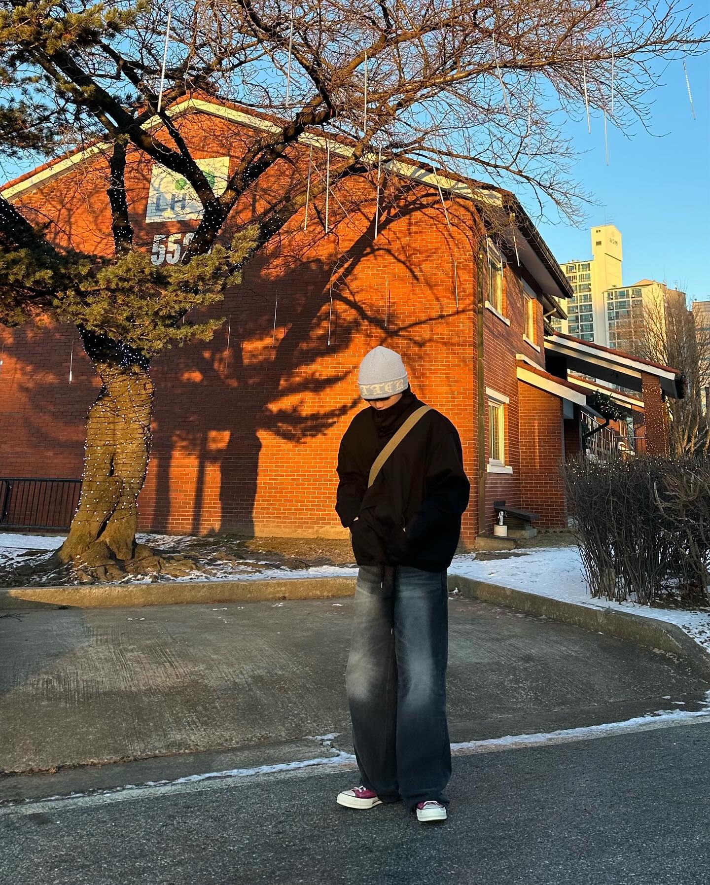 눈 덮인 용산 팔rㅋ 🌳🏡🌨️