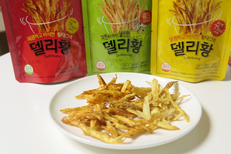 자취생 다이어터의 간식추천 델리황(오리지널, 매운맛, 버터맛)