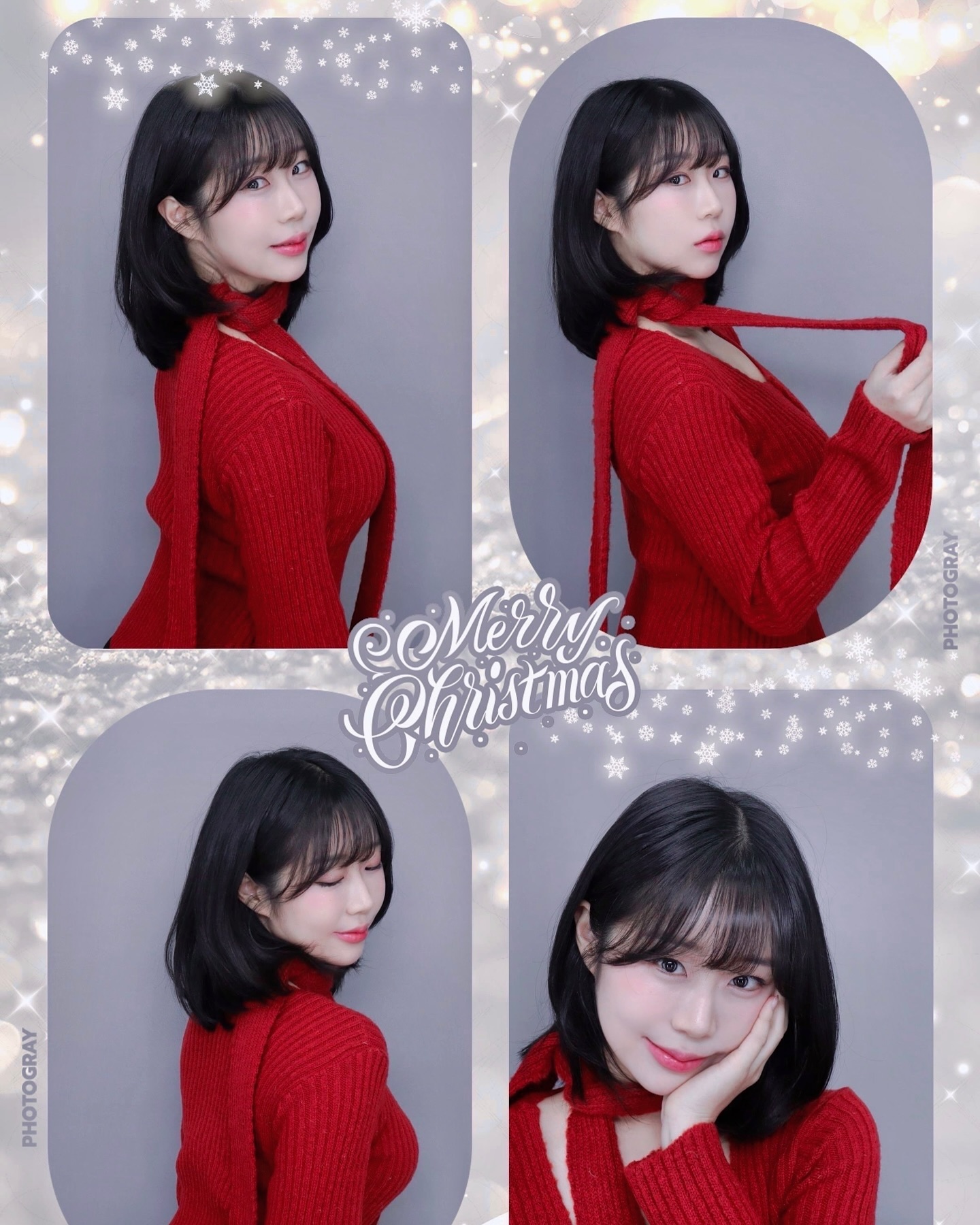 Merry Christmas🎄
.
.
.
.
#혼자포토그레이 #크리스마스이벤트 #인생네컷포즈 #빨간맛 #좋반 #데일리 #서면 #전포 #서면사진 #헬린이 #헬스타그램 #운동하는여자 #02 #01 #00 #selfiequeen #korean #likesforlike