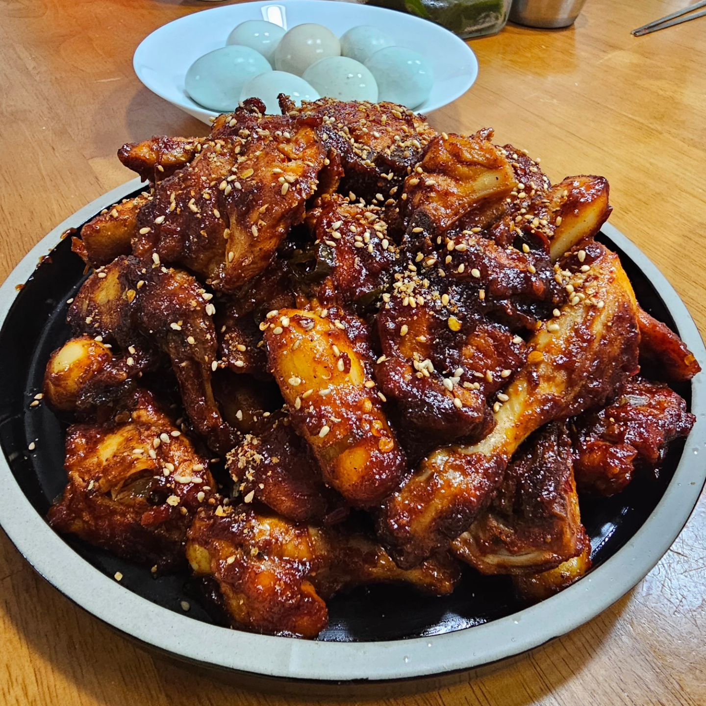 우엄마표 

지코바치킨 배달이 필요없네!! 

#지코바양념치킨 #우엄마레시피
