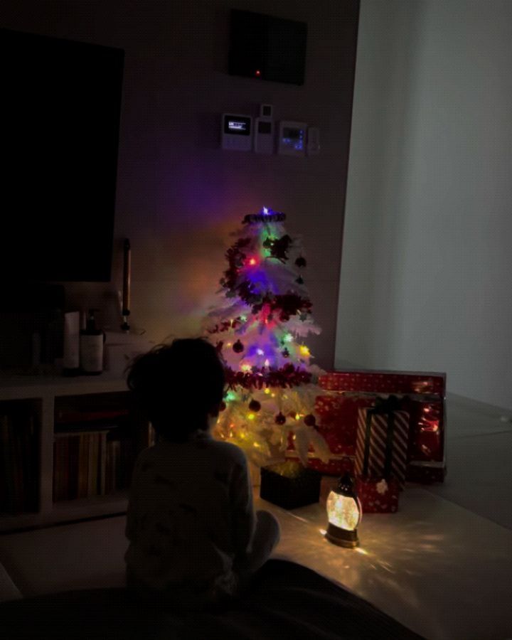 하람이 4번째 크리마스 😍
올해는 산타할아버지 못 봤다고 아쉬워하네

❄️merrychristmas❄️