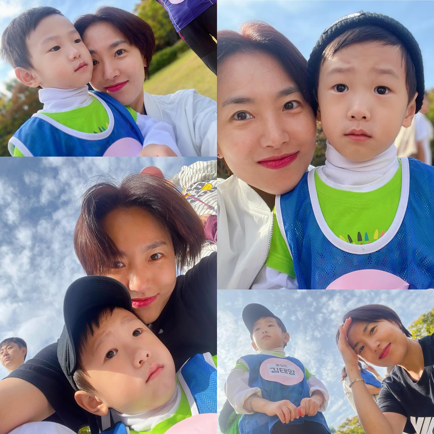 어느덧 두번째로 참여하는 운동회🎪
잘 참여하나 싶다가 역시나 울음까지 터져버린🥲
만병통치 '마이쮸‘로 맘 풀고
날씨도 좋은데 하고픈데로 놀자, 유후🤩😎😍
공룡의자에 썬글라스까지 멋져부러~

#두번째운동회🎊 #어린이집행사🎈 #여전히적응중 
#썬글라스끼고😎 #공룡의자에서 #자연을느끼는중 
#메달도받고 #기분좋아졌어😘 #놀자 #신나게